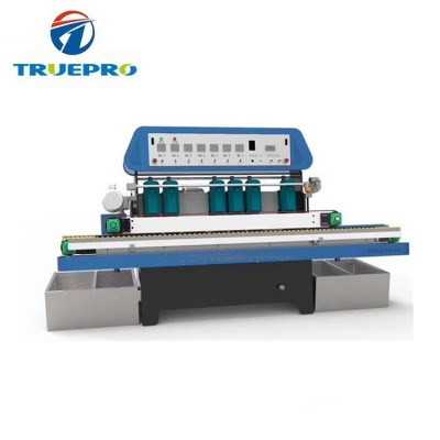 8 Spindle Horizontal Straight Line Glass Beveling Machines