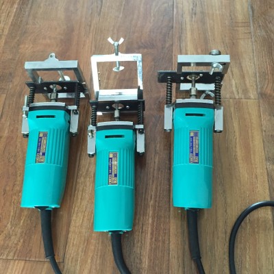 Portable water slot milling tools for PVC window maquina