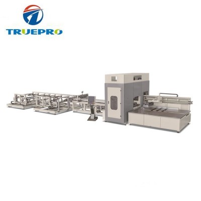 High speed PVC window making machine UPVC profile cutting center with 45 and 90 degree cutting